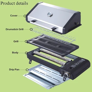 Wat vinden we goed aan de Soroh® Draagbare Gasbarbecue