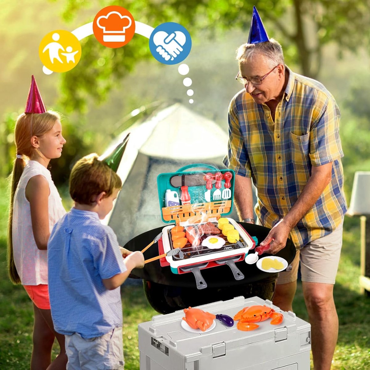 Wat vinden we goed aan de Speelgoed Barbecue Kinder BBQ