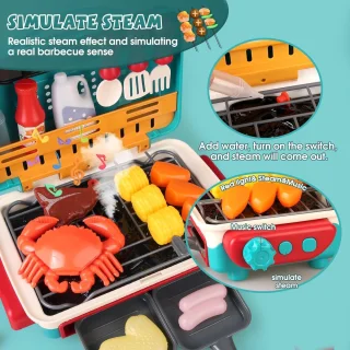Speelgoed Barbecue Kinder BBQ