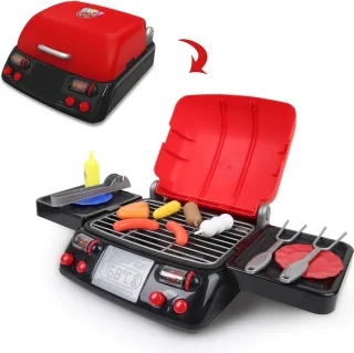 Speelgoedbarbecue voor kinderen