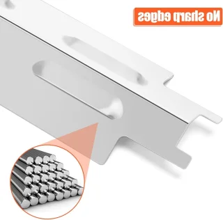 Stainless Steel Brandersdeksel 35.5CM voor Gasgrill, Vervangende Flame Distributor, BBQ Accessoires Set van 6