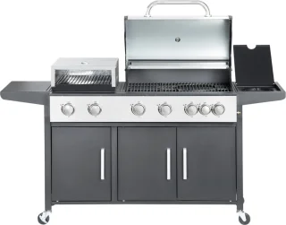 SUMM Salvatore Zwart Stalen Barbecue Pizza Oven Grill