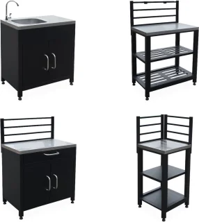sweeek Buitenkeuken 4-delige unit