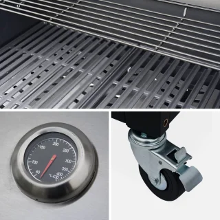 sweeek Gasbarbecue Rochefort L2465xB187xH112 cm