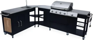 sweeek Gasbarbecue Rochefort L2465xB187xH112 cm