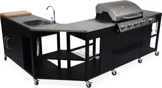 sweeek Gasbarbecue Rochefort L2465xB187xH112 cm