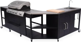 sweeek Gasbarbecue Rochefort L2465xB187xH112 cm