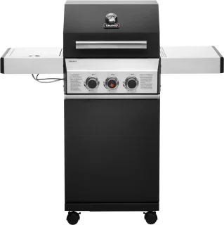 TAINO Black 2+1 gasbarbecue
