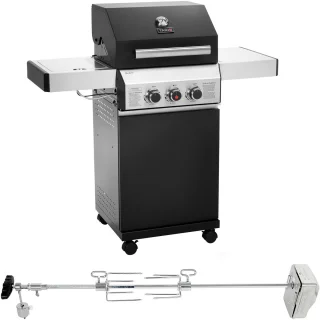 TAINO Black 2+1 gasbarbecue