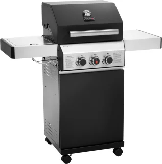 TAINO Black 2+1 gasbarbecue