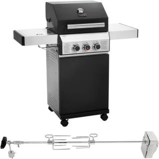 TAINO Black 2+1 gasbarbecue