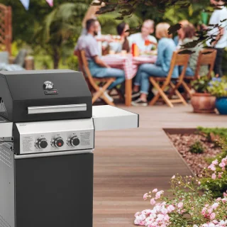 TAINO BLACK 2+1 gasbarbecue