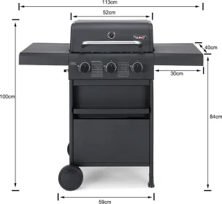 Taino Compact 3.0 Gasbarbecue