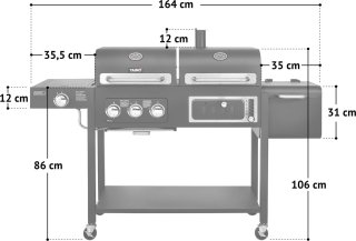 Wat vinden we goed aan de TAINO HERO DUO Barbecue