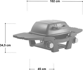 Wat vinden we goed aan de TAINO MAHTO Gasgrill