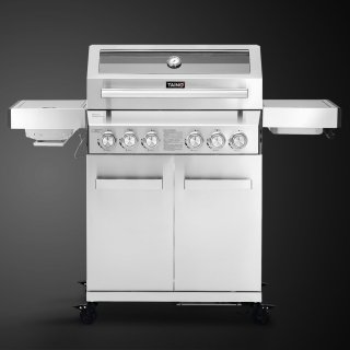 De Taino Platinum Yamara 4+2 gasbarbecue (grillwagen) in één oogopslag