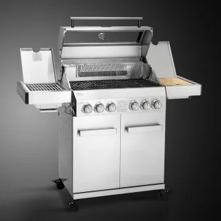 Taino Platinum Yamara 4+2 gasbarbecue (grillwagen)