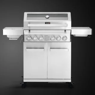 Taino Platinum Yamara 4+2 gasbarbecue (grillwagen)