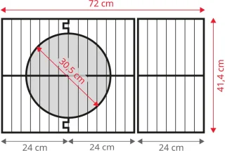 TAINO Platinum Yamara Dark 4+2 Gasgrill