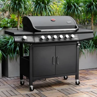TAINO RED 6+1 gasgrillwagen
