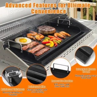 Teflon grillplaten voor barbecue-plancha