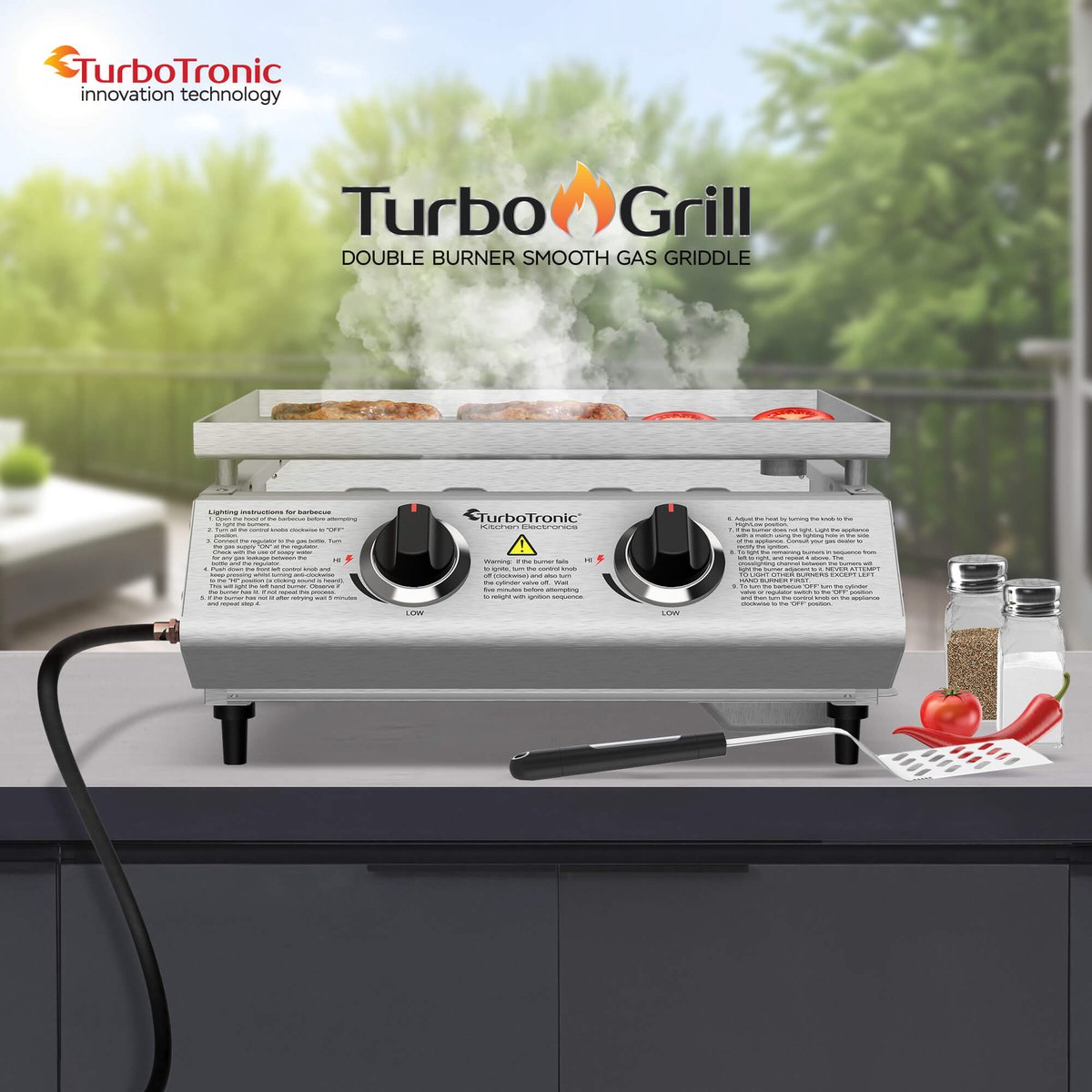 Wat vinden we goed aan de Turbotronic BBQ6 Tafelgrill