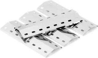 Universele grillbrander-afdekplaat 36,5 × 12 cm (4 stuks)