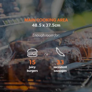 Vaggan Gas-barbecue verrijdbaar