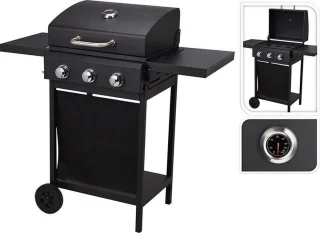 Vaggan Gas-barbecue verrijdbaar