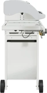 vidaXL Gasbarbecue 5 branders RVS zilver