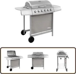 vidaXL Gasbarbecue