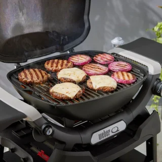 Weber Q 1200N elektrische barbecue met standaard