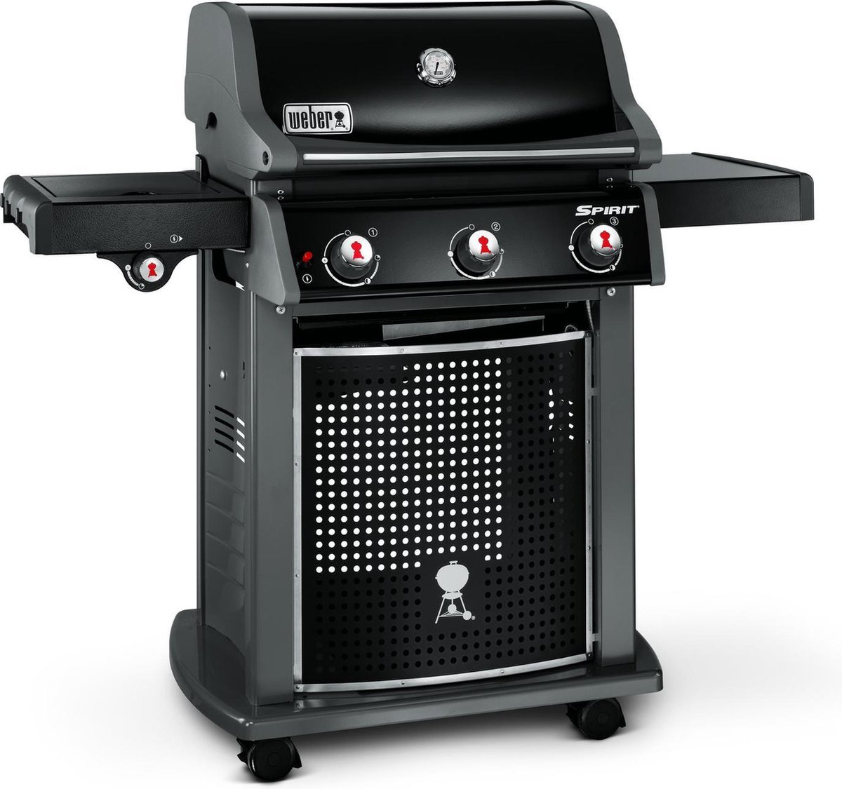 De Weber Spirit E-320 Classic Zwart in één oogopslag