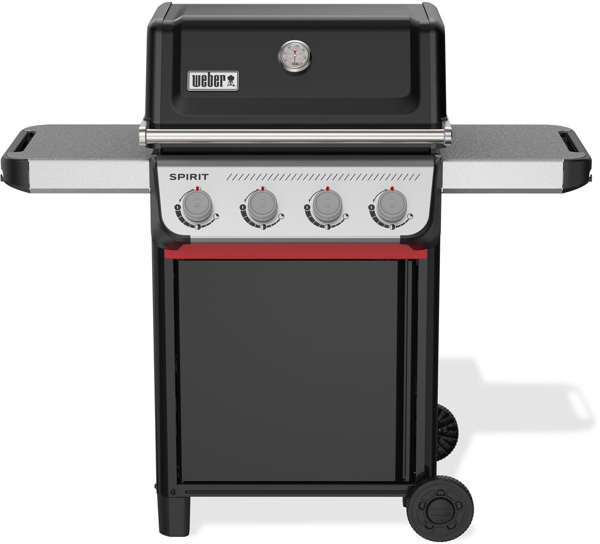 De Weber Spirit E-410 LP Black BBQ in één oogopslag
