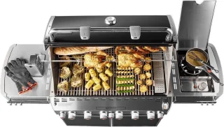 Weber Summit E-670 Black GBS