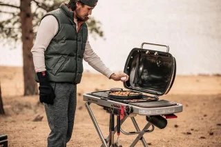 Weber Traveler Gasbarbecue Zwart