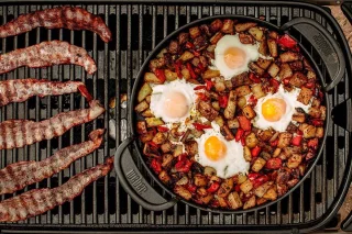 Weber Traveler Gasbarbecue Zwart