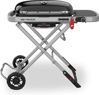 Weber Traveler Gasbarbecue Zwart