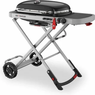 Weber Traveler Gasbarbecue Zwart