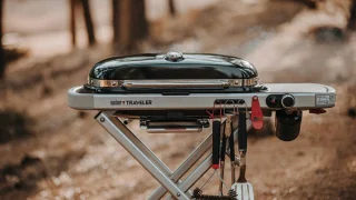 Weber Traveler Gasbarbecue Zwart