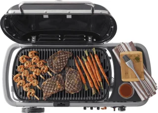 Weber Traveler Gasbarbecue Zwart