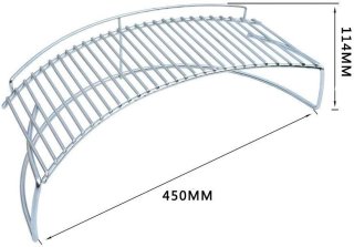 Wat vinden we goed aan de Weber Warmhoudrooster 57 cm voor kogel- en kamadobarbecues