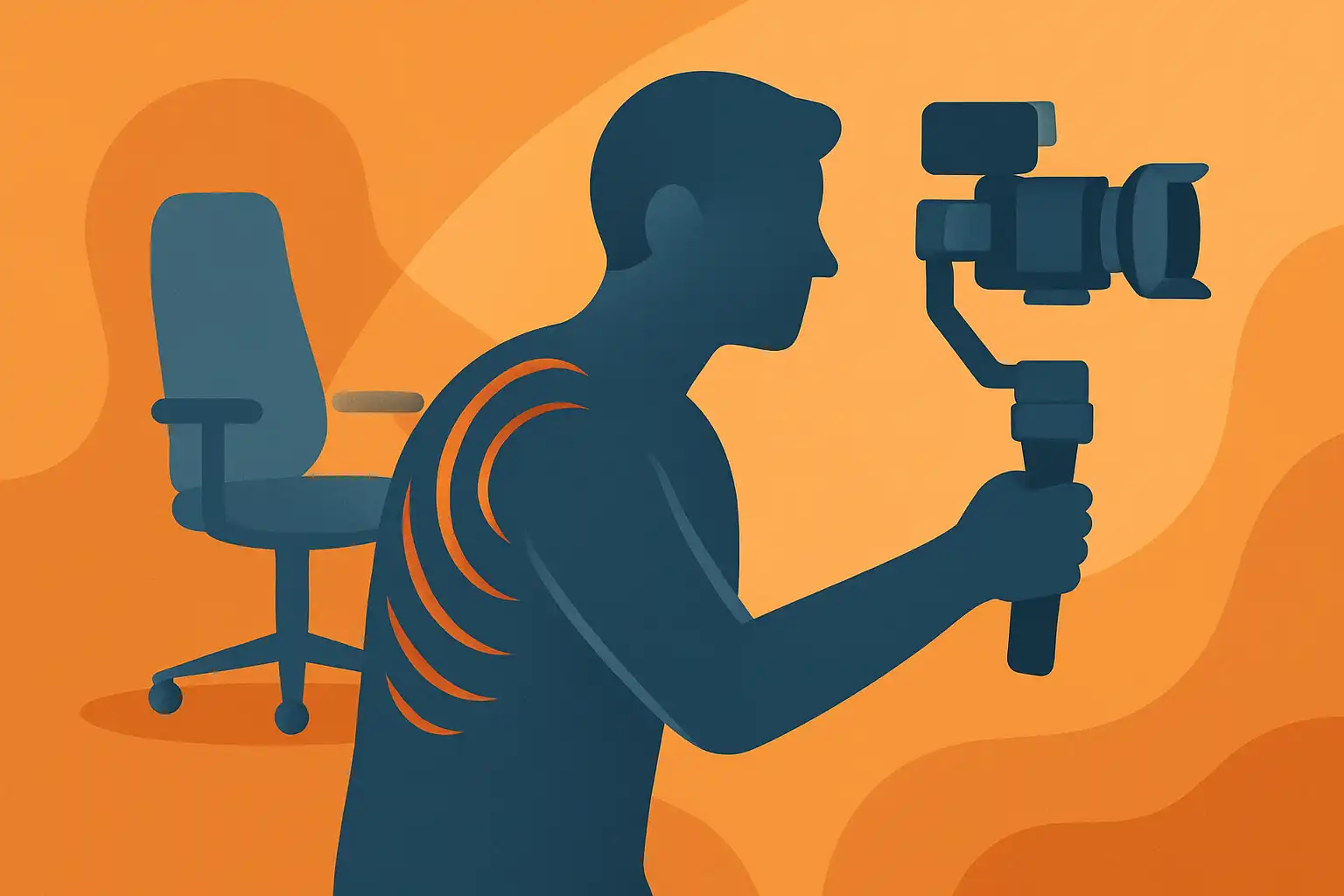 Gimbal ergonomie: zo voorkom je klachten en film je langer comfortabel