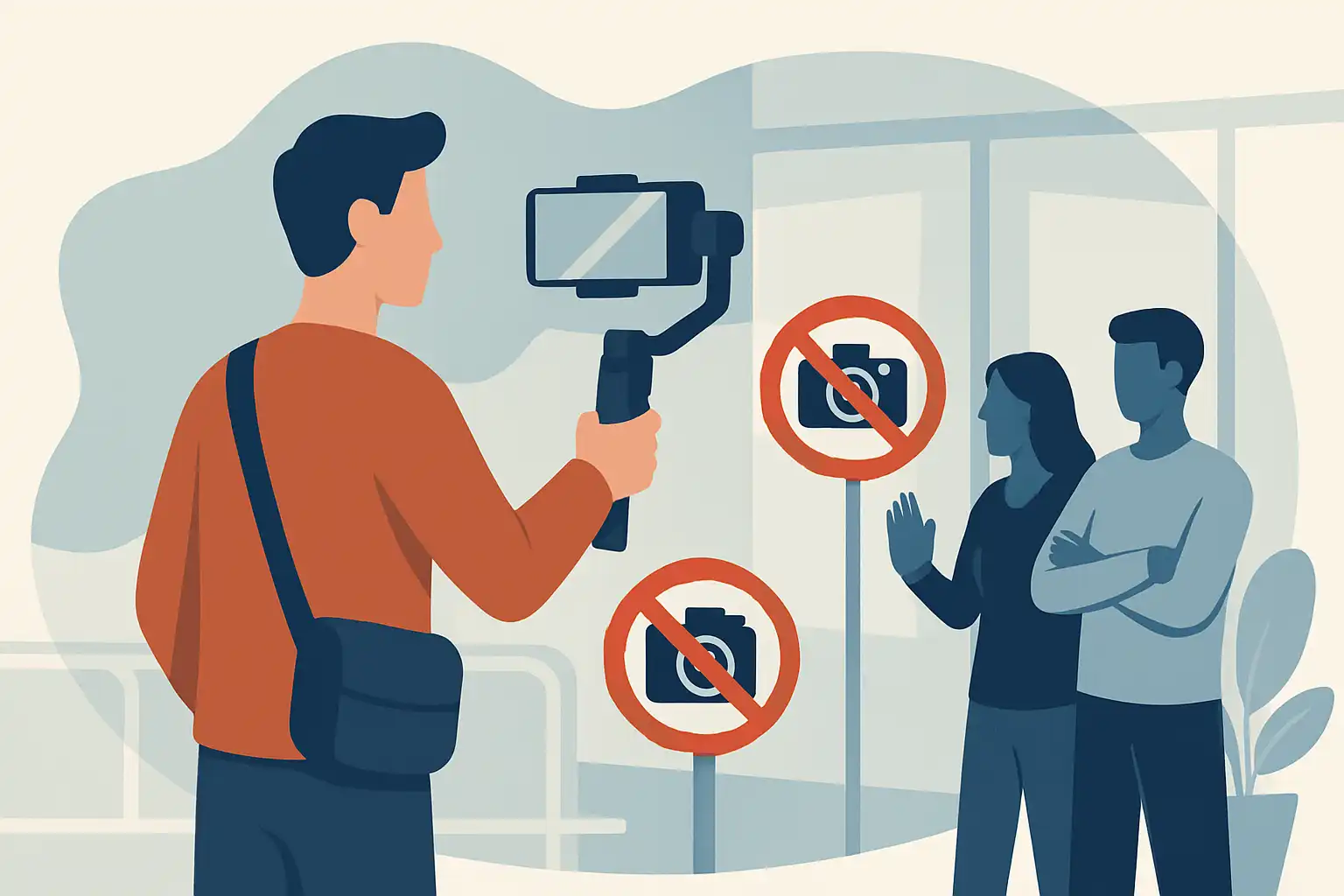 Gimbal etiquette: zo film je professioneel in openbare ruimtes zonder conflicten