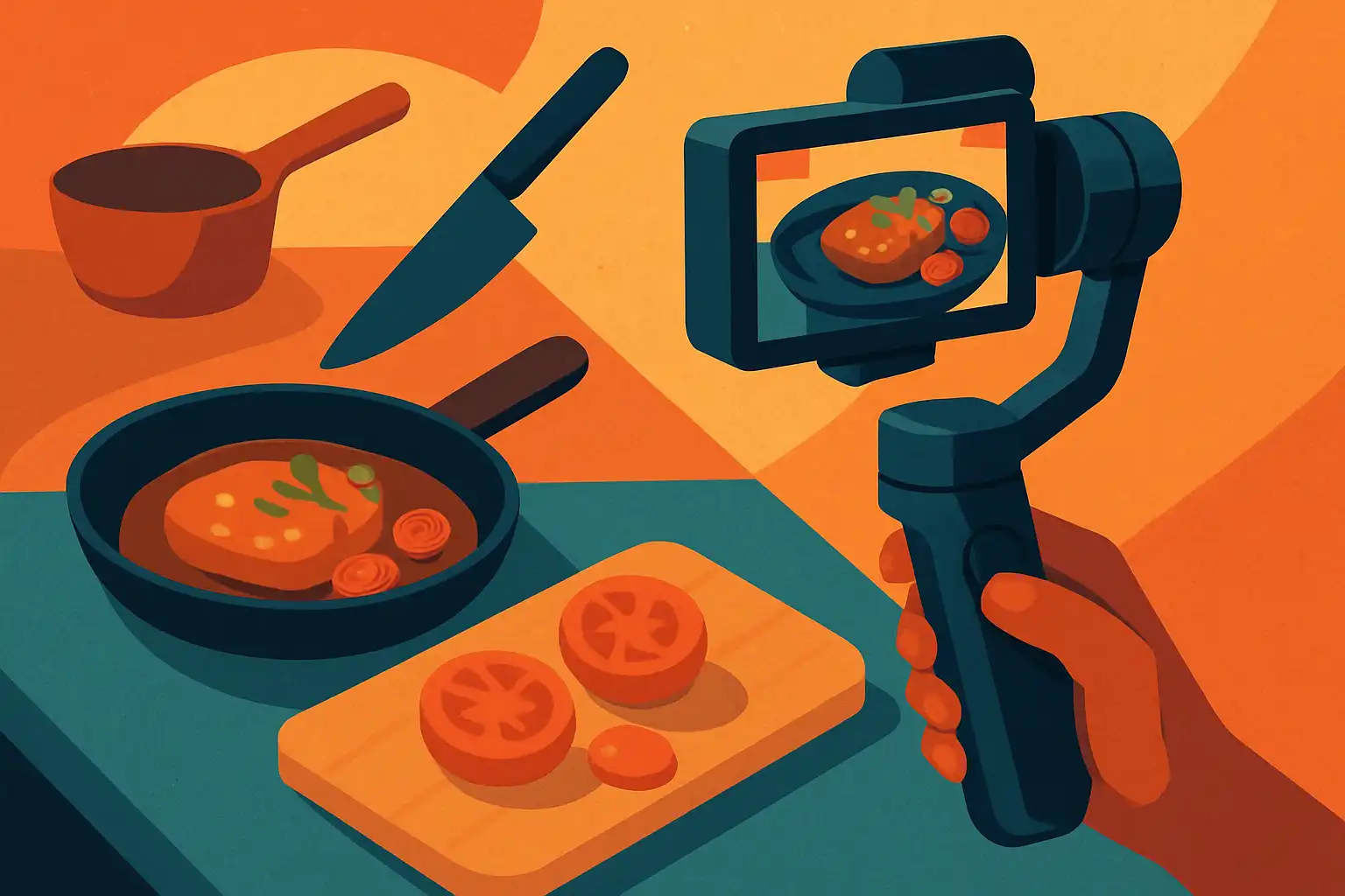 Keukencinematics: zo maak je onweerstaanbare foodvideo's met je gimbal