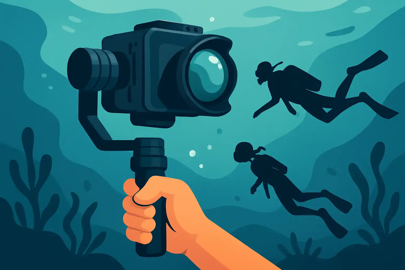 Onderwater gimbals: zo film je stabiele duikshots zonder je gear te riskeren