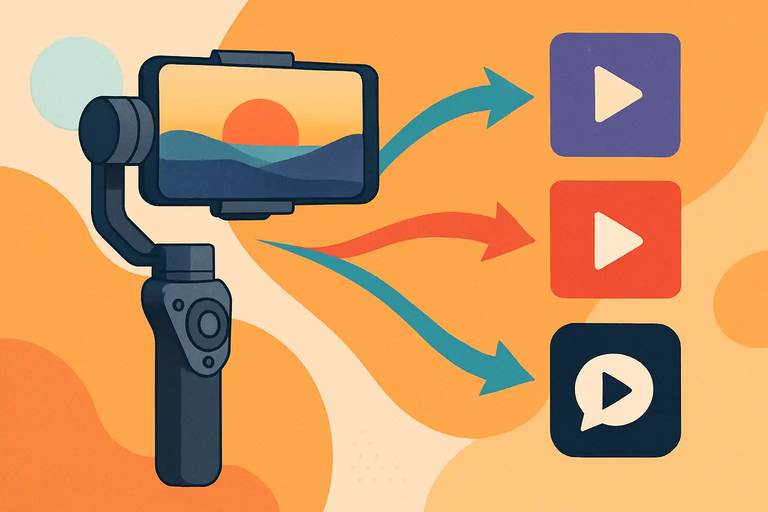 Zo film je één keer en publiceer je overal: gimbal-shotstrategieën voor elk platform