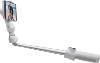 Insta360 Flow 2 Standard Bundle - Stone Gray - Deep Track 4.0 - Selfiestick
