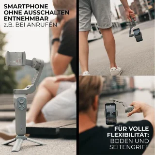 Gimbal - Gimbal voor Smartphone - Smartphone Stabilizer - Steady Kit - Vloggen - voor iOS en Android - Anti Shake