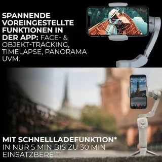 Gimbal - Gimbal voor Smartphone - Smartphone Stabilizer - Steady Kit - Vloggen - voor iOS en Android - Anti Shake
